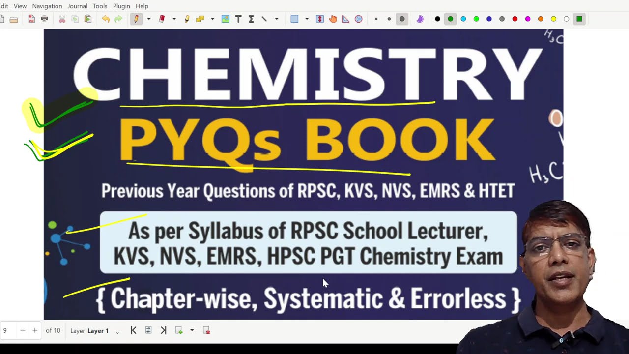 Part-2, Chemistry PYQs Book | RPSC 1st Grade Chemistry | PGT Chemistry KVS, NVS, EMRS, HPSC, UPPGT