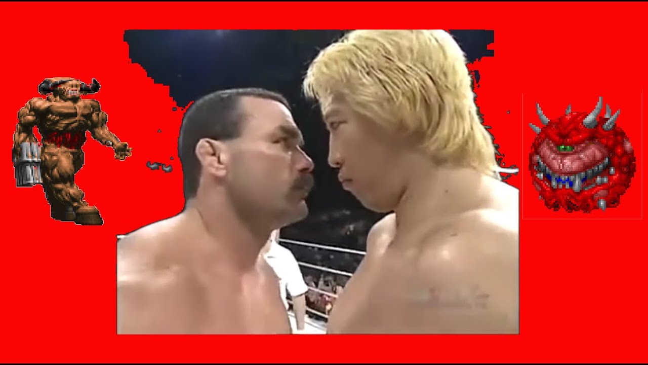 Don Frye vs Yoshihiro Takayama - When the doom music kicks in an MMA fight - Slayer Gates.