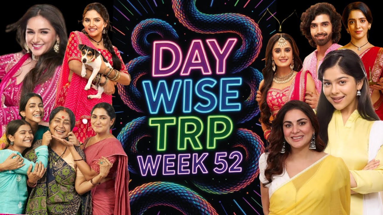 Zee TV Day Wise Trp Week 52(2025) : Vasudha, Tum Se Tum Tak, Jagriti