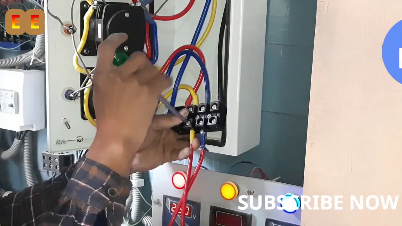 How to install 3 phase phase selector switch By Electro Electricals ||Jan2020||