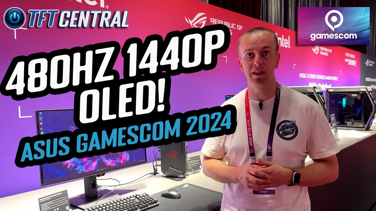 Top 4 Amazing New Asus Monitors at Gamescom 2024
