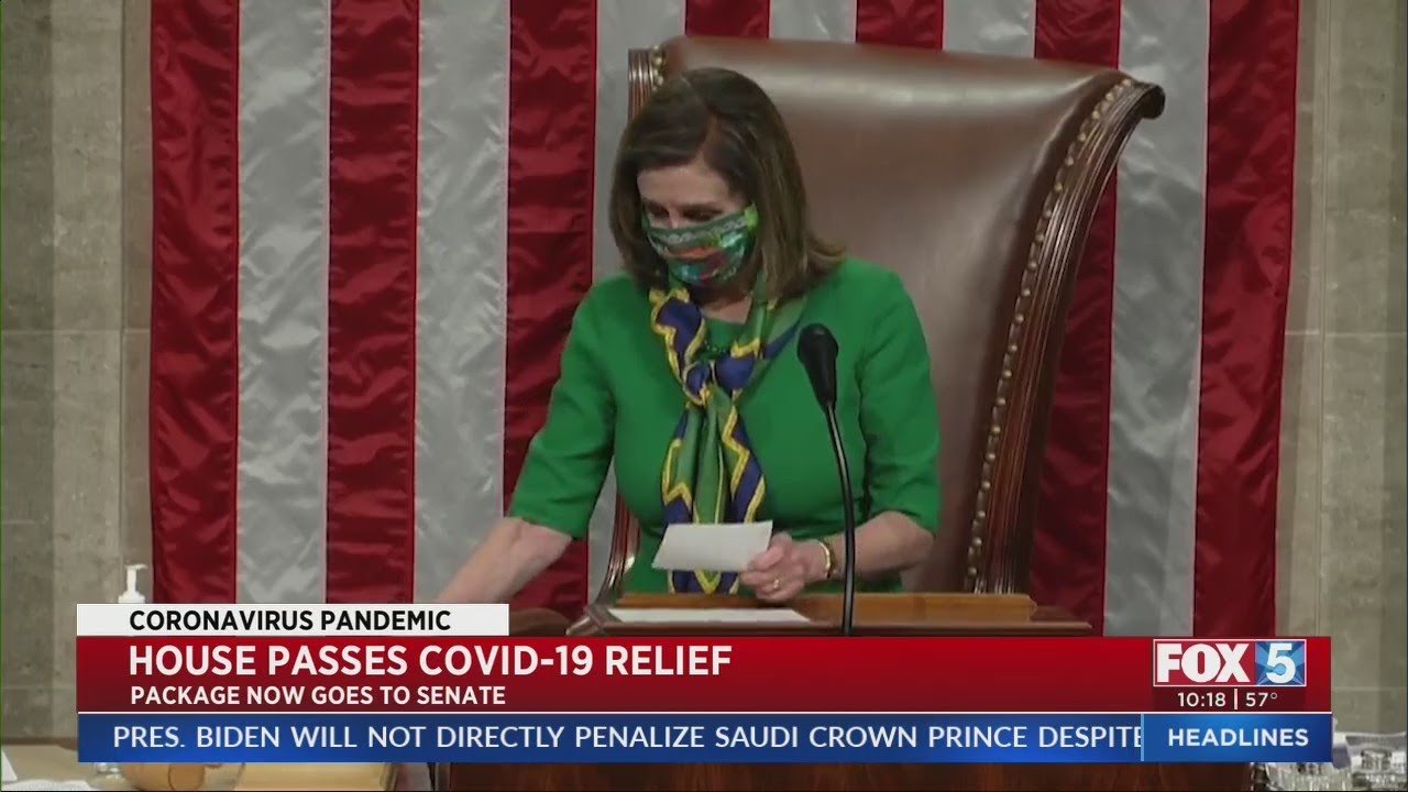 House Passes COVID-19 Relief Bill; Now Headed To Senate