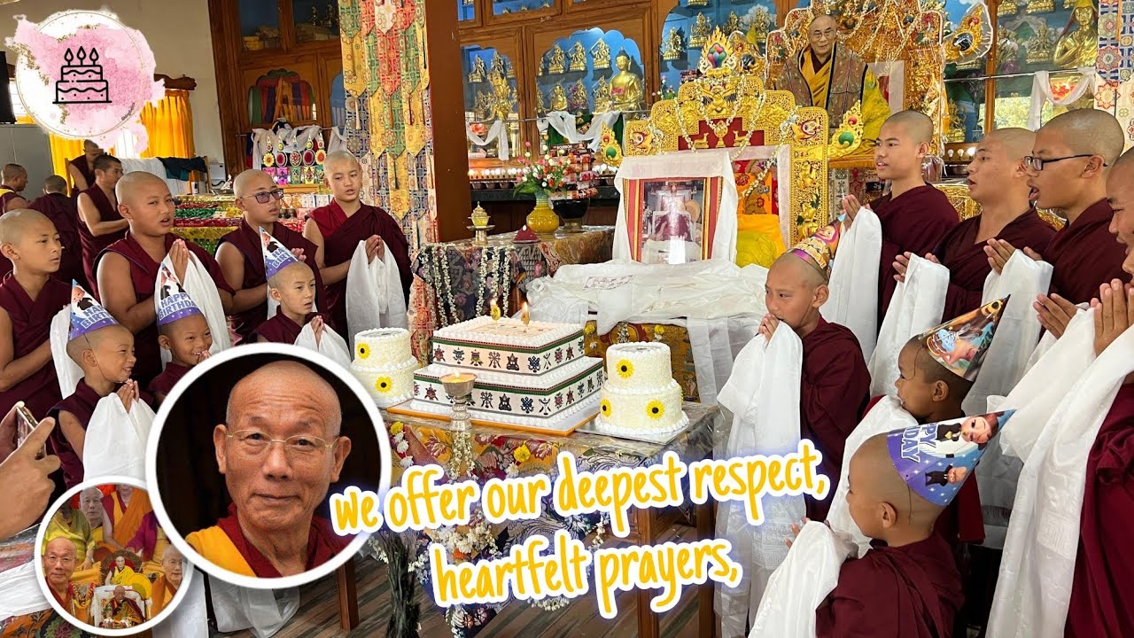 🌺 94th Birthday Celebration of His Eminence Gajang Khensur Rinpoche | A Rare and Blessed Moment! 🙏