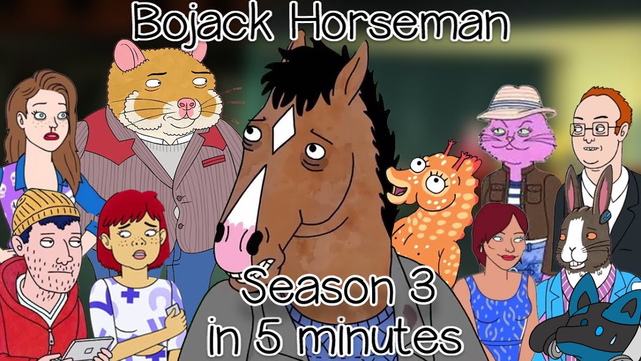 Bojack Horseman explained in 5 minutes (Season 3)