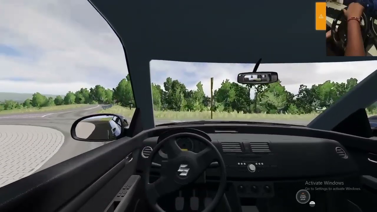 Maruti Suzuki Swift in beam.ng drive part 4