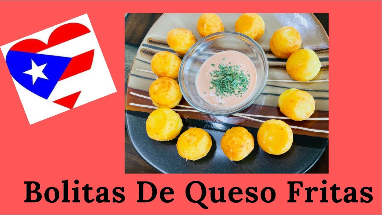 Bolitas de Queso Fritas al estilo Puertorriqueño🤩🇵🇷♥️