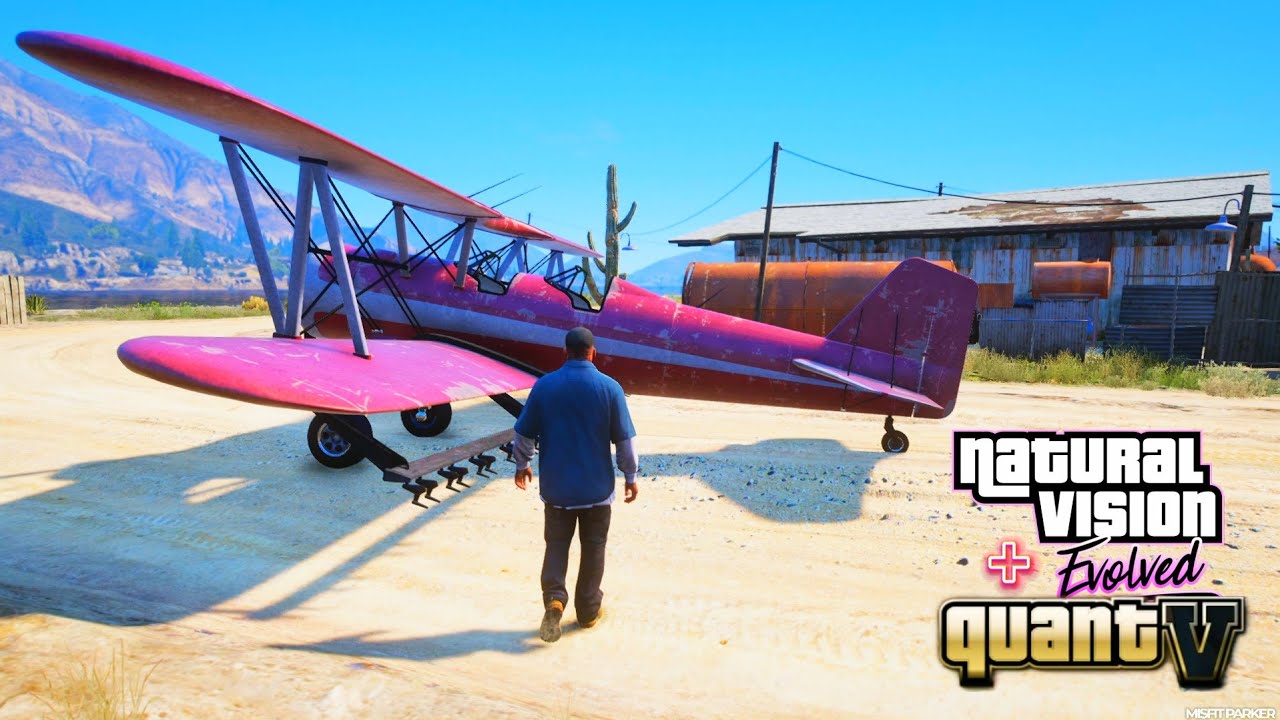 Как установить NATURAL VISION Classic + QuantV 3.0 в GTA 5 | ЛУЧШИЕ графические моды для GTA 5