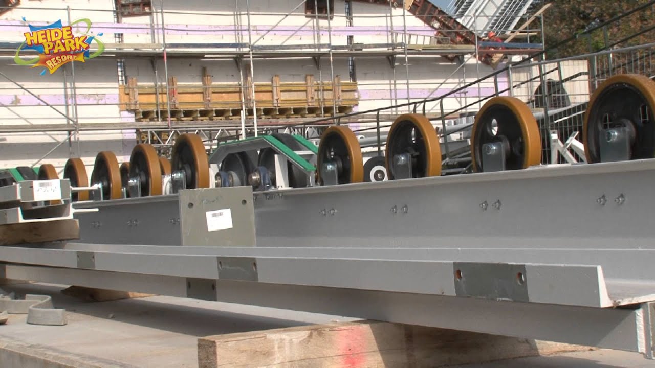 Heide Park Resort Wing Coaster - Baudokumentation Teil 2 : Baufortschritt (official)