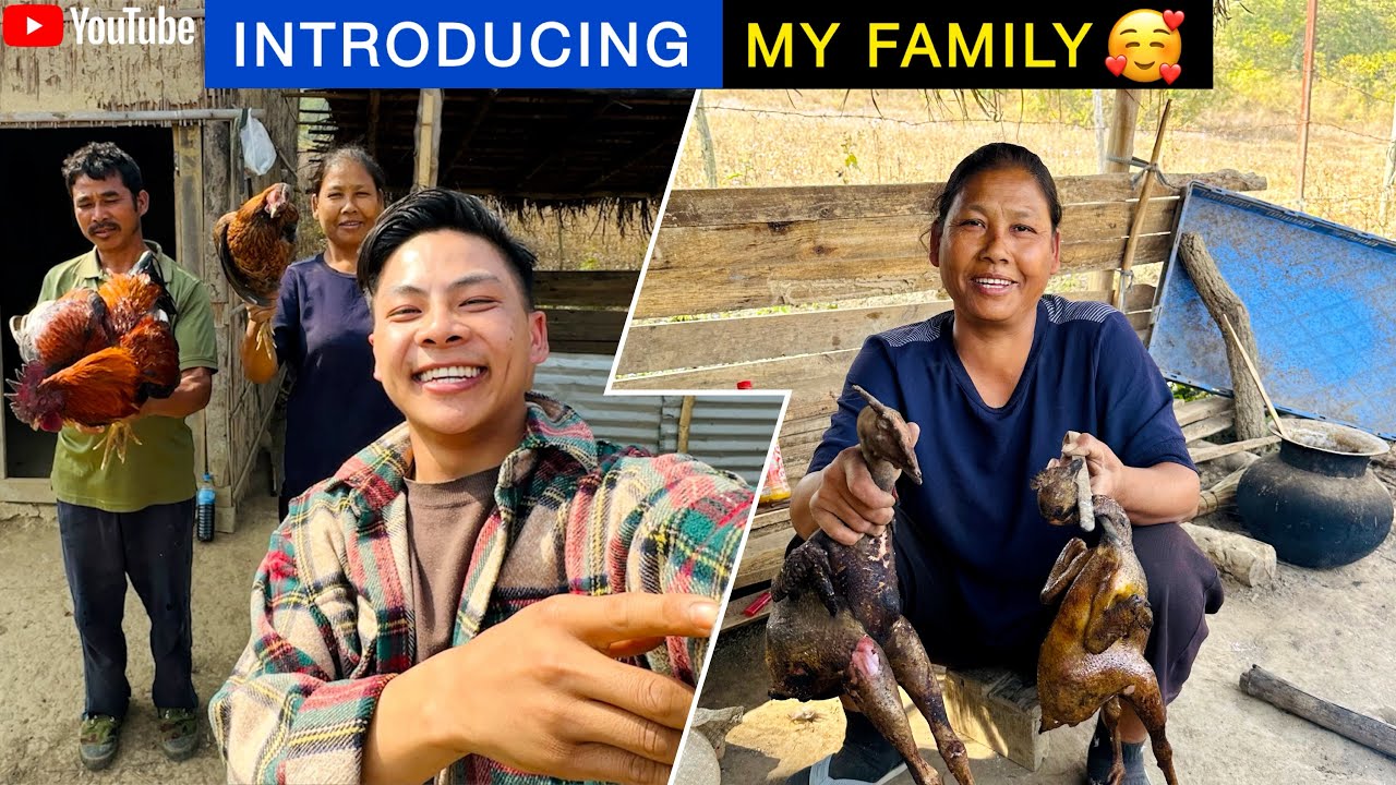 Introducing my Family || Family Vlog || Manipur Village Lifestyle Vlog 🥰