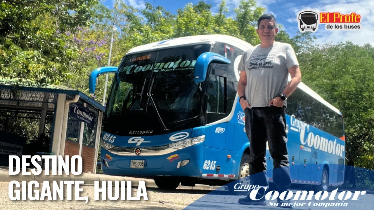 Viajando a Gigante, Huila #coomotor #scania #marcopolo