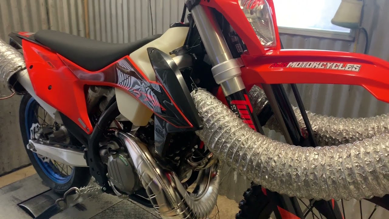 250TPI stock bike on dyno