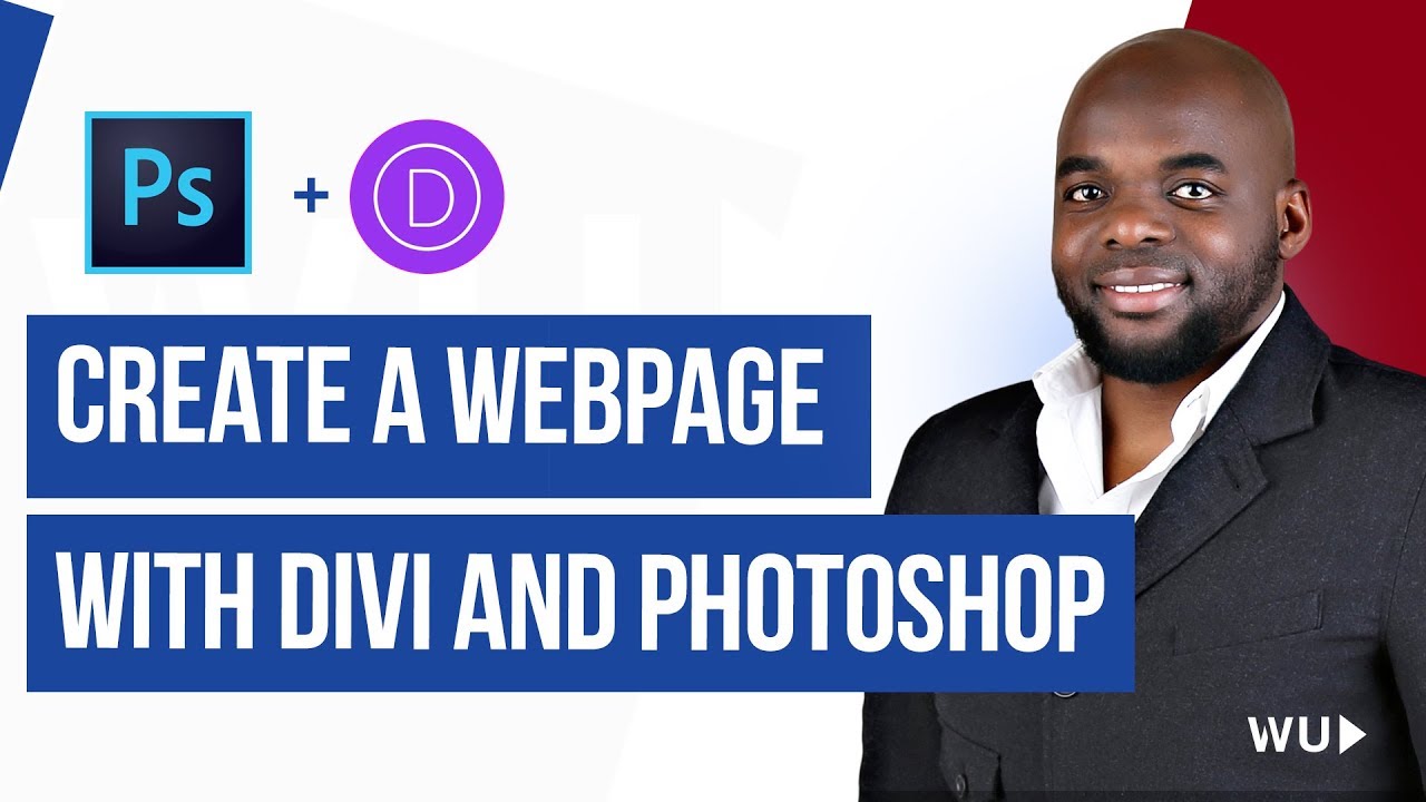 How to make a webpage with Photoshop and Divi