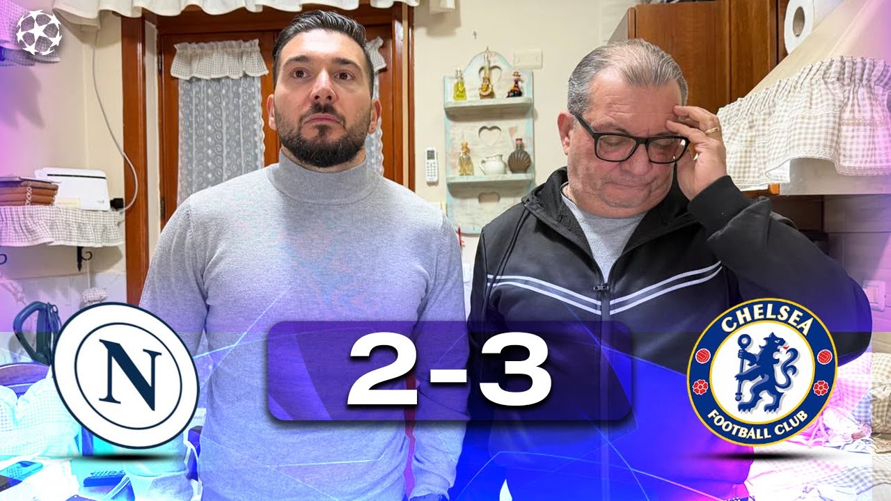 CHAMPIONS FINITA MALE!  Napoli 2-3 Chelsea: Joao fenomeno, Sfogo Totale!