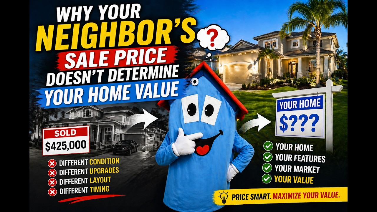 Why You Neighbors Sale Doesn't Matter!