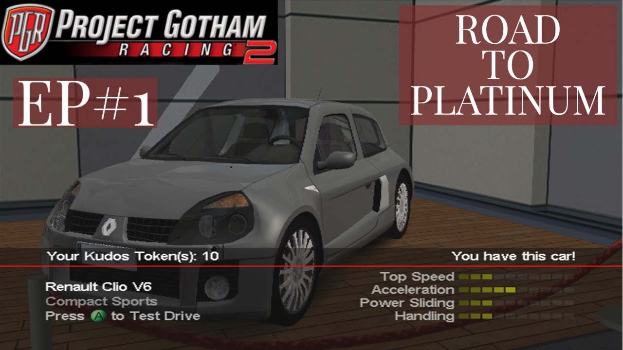 Project Gotham Racing 2 Platinum Playthrough Ep.1 -  Compact Sport Series Races 1-4