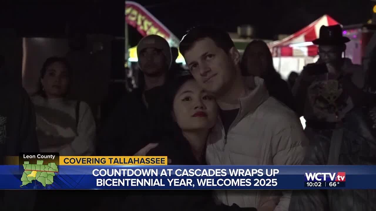 Tallahassee rings in 2025 with annual &lsquo;Countdown Downtown&rsquo; at Cascades Park