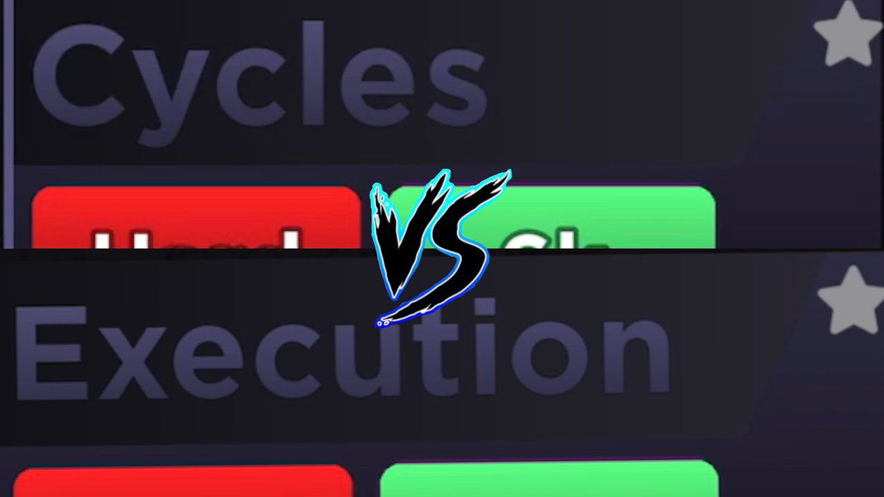 Cycles Vs Execution | FNB | Roblox |