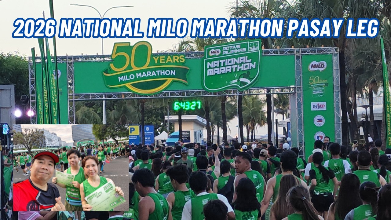 2026 National Milo Marathon Pasay Leg - the vlog