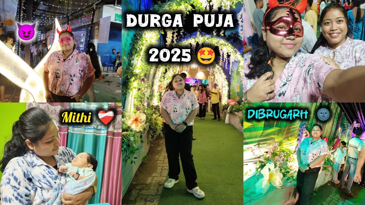 Durga Puja 2025 🤩 ll kot ki kenekoi salu 🤔