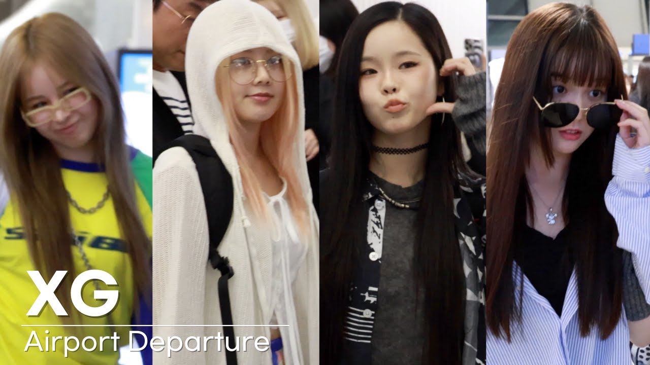 XG (엑스지) 인천공항 출국 | XG Airport Departure [4K]