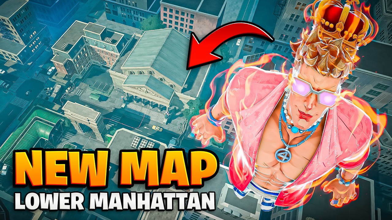 human torch is SECRETLY BROKEN on the NEW lower manhattan map&hellip;