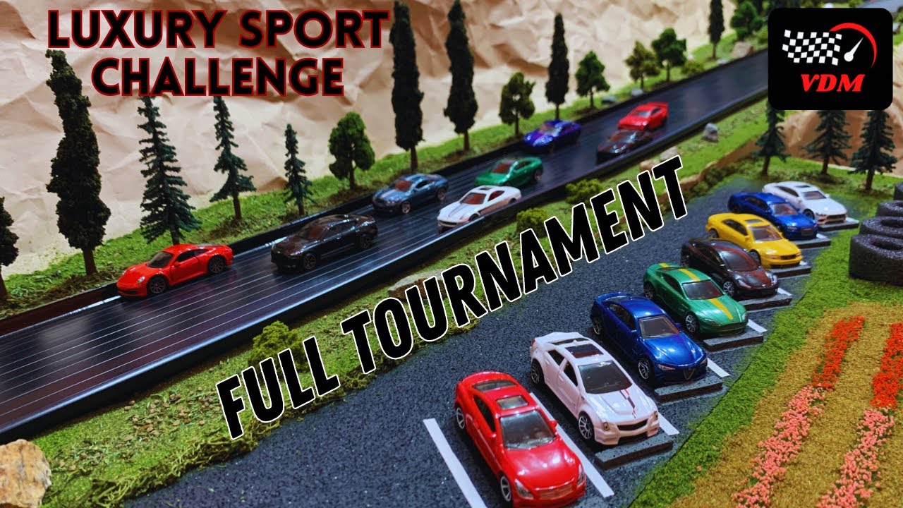 Luxury Sports Car FULL Tournament | Diecast Car Racing