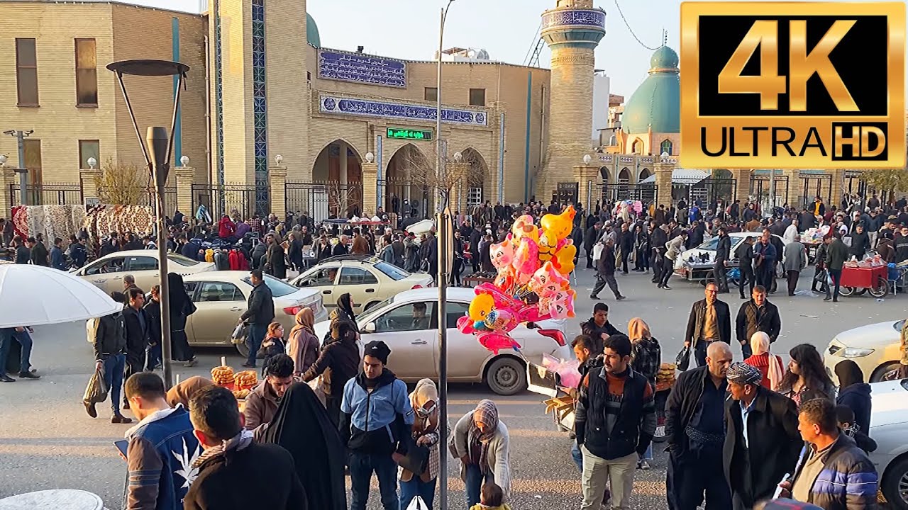 4K North Iraq Kurdistan Sulaymaniyah Slemani Sharazure