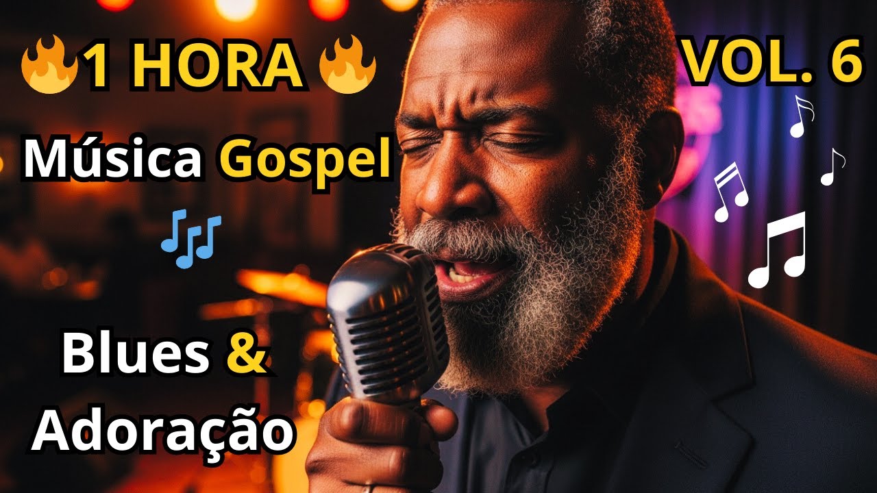 Som da Graça 🎶 | 1 Hora de Adoração Blues & Rock Suave | Vol. 6
