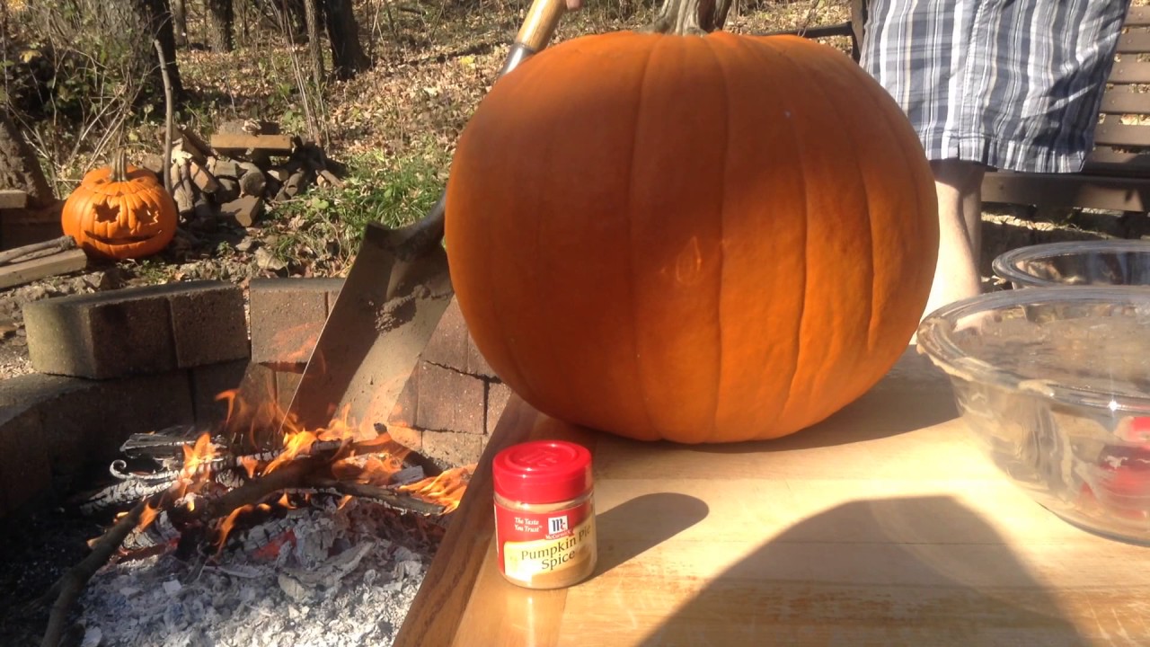 Cooking Inside A Pumpkin!