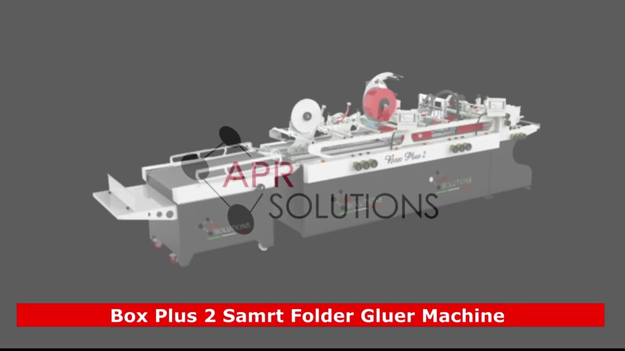 1-pass efficiency: fully closed pocket folders on the APR Solutions Box Plus 2. 🚀