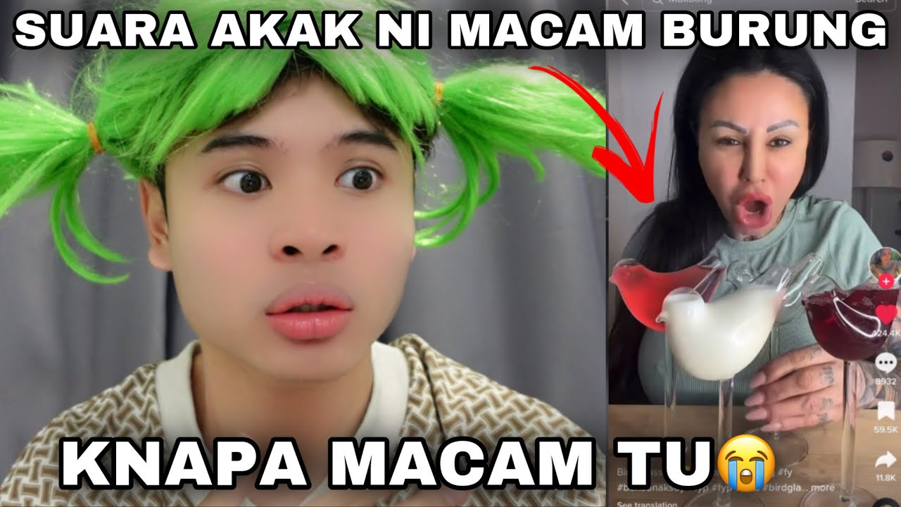 SUARA AKAK NI MACAM BURUNG😭| KNAPE MACAMTU😭 TERJERIT2!!