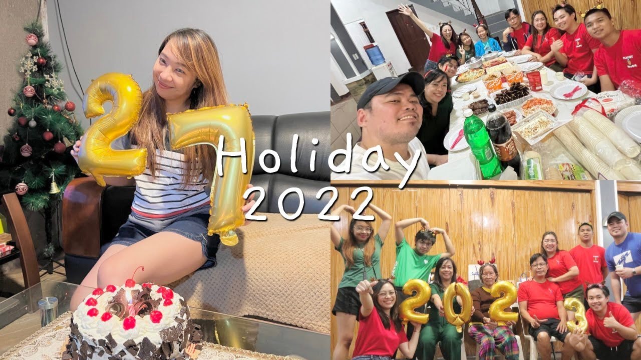 holidays 2022 🎄| birthday, christmas & new year party ❤️