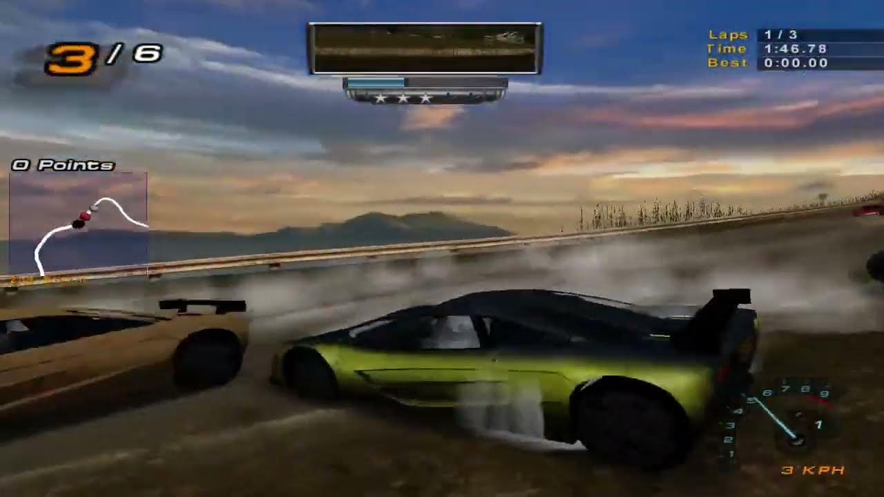 NFS HP2 that's one way to go through the spikes
