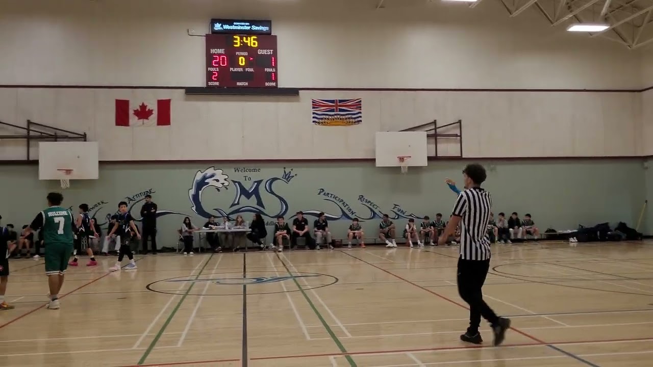 QMS vs. Burnaby Mountain Secondary. BNWSAA.  Bantam Boys. January 12, 2026. (W)