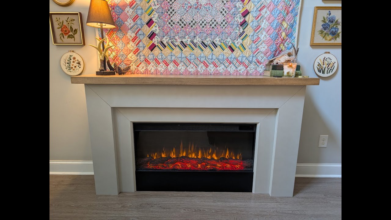 How to install electric fireplace. Real Flame Vivid Flame 38