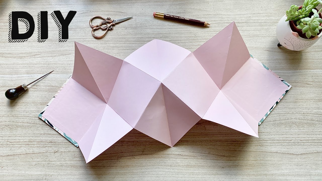 Bookbinding Tutorial 👉  How to Make a Pop Up Binding  [ Step by Step Tutorial ]