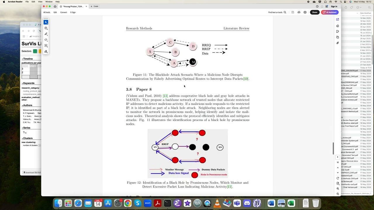 Reviewing Previous Examples of Coursework 3