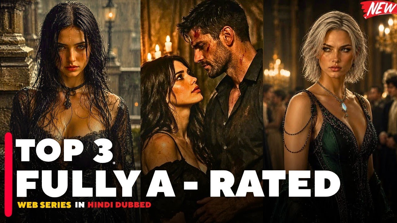 Top 3 Hollywood A-Rated Web Series in Hindi Dubbed | Watch Alone (2026)