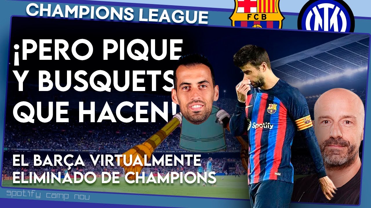 AudioResumen- Relator Enojado RAC1- FC Barcelona 3 - Inter Milan 3- UCL 22-23