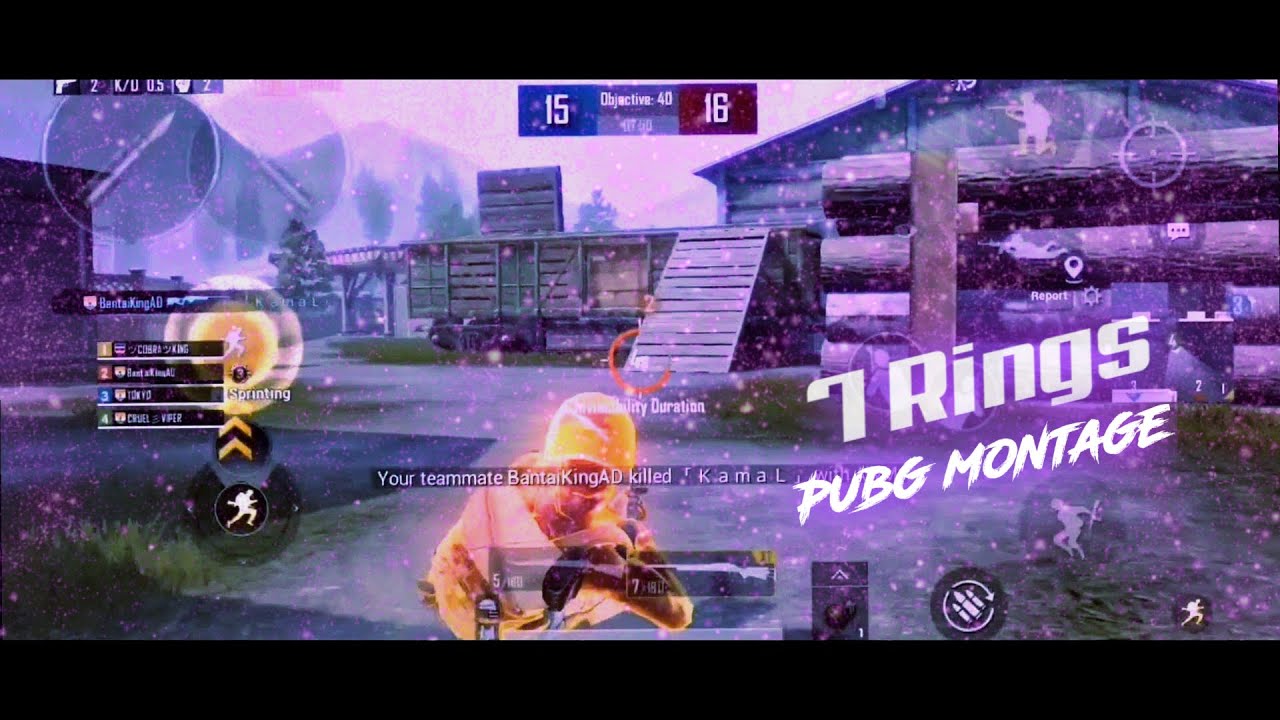 Ariana Grande | 7 rings | Pubg Mobile TDM montage | CougarOp @777