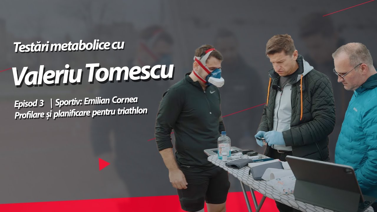 Testări metabolice cu Valeriu Tomescu | Profilare și planificare pentru Triatlon cu Emilian Cornea