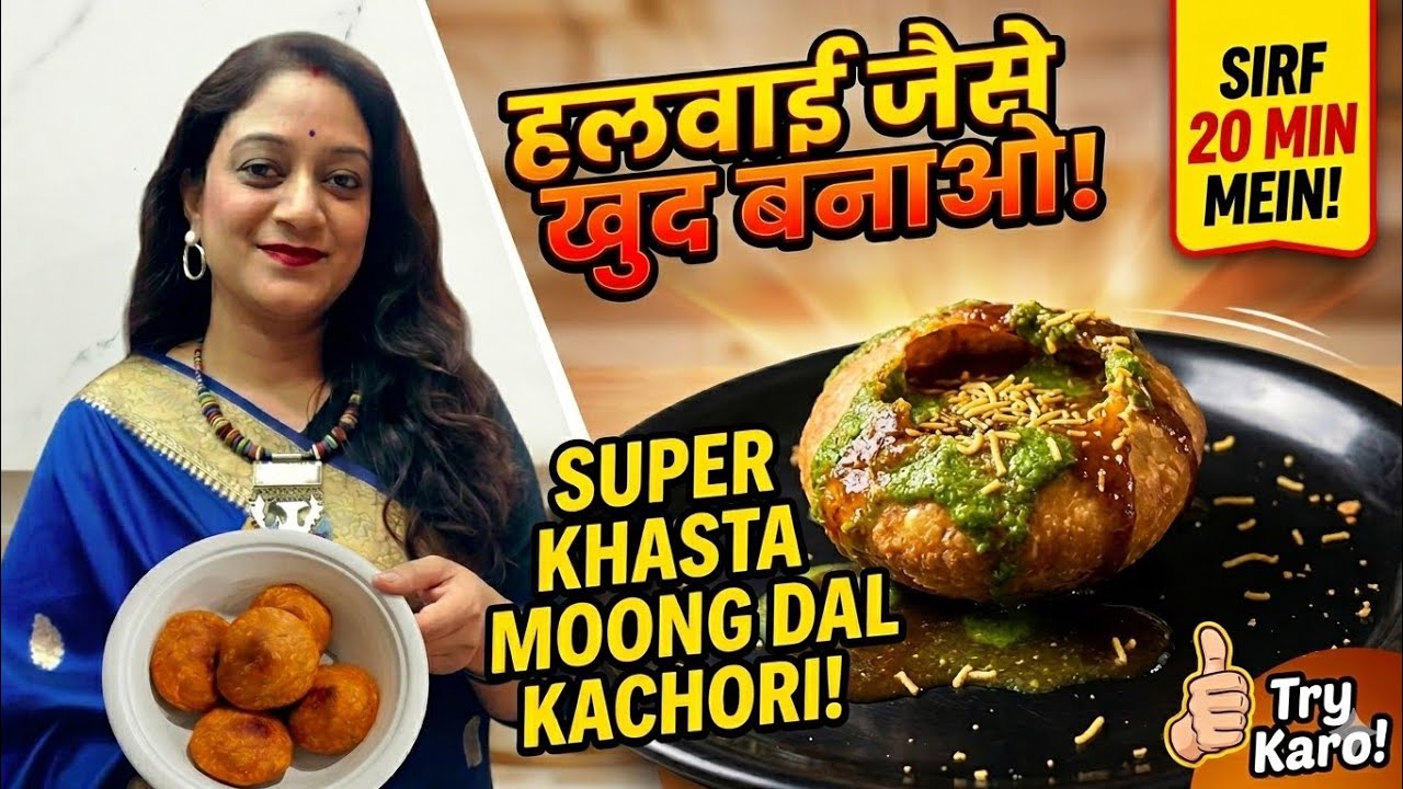 😲बाजार की कचोरी भूल जाओगे,जब बनाओगे यह खस्ता कचौड़ी 😋🤤