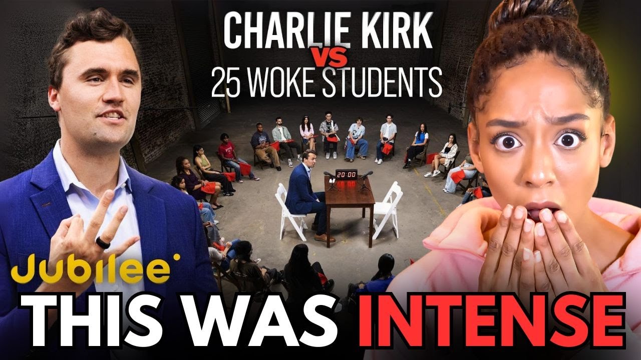 INSANITY: Charlie Kirk Debates 25 Woke College Students