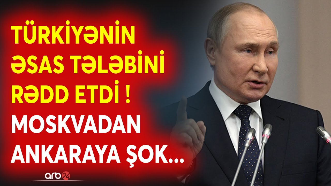 SON DƏQİQƏ! Ərdoğanın təklifinə Putin 