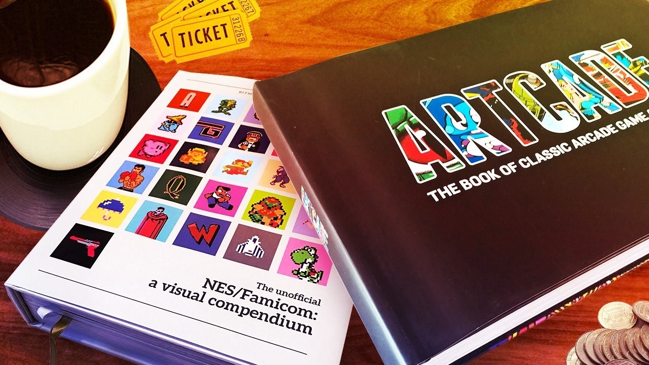 These Retro Video Game Art Books Belong on Your Coffee Table - Up At Noon Live!