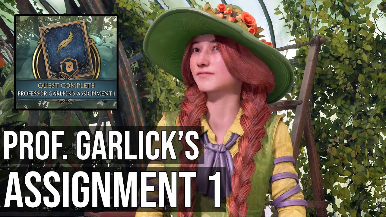 Hogwarts Legacy - Professor Garlick's Assignment 1 (How To Learn The Wingardium Leviosa Spell)
