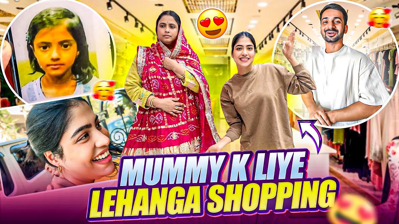Special din ke liye kari lehenga shopping