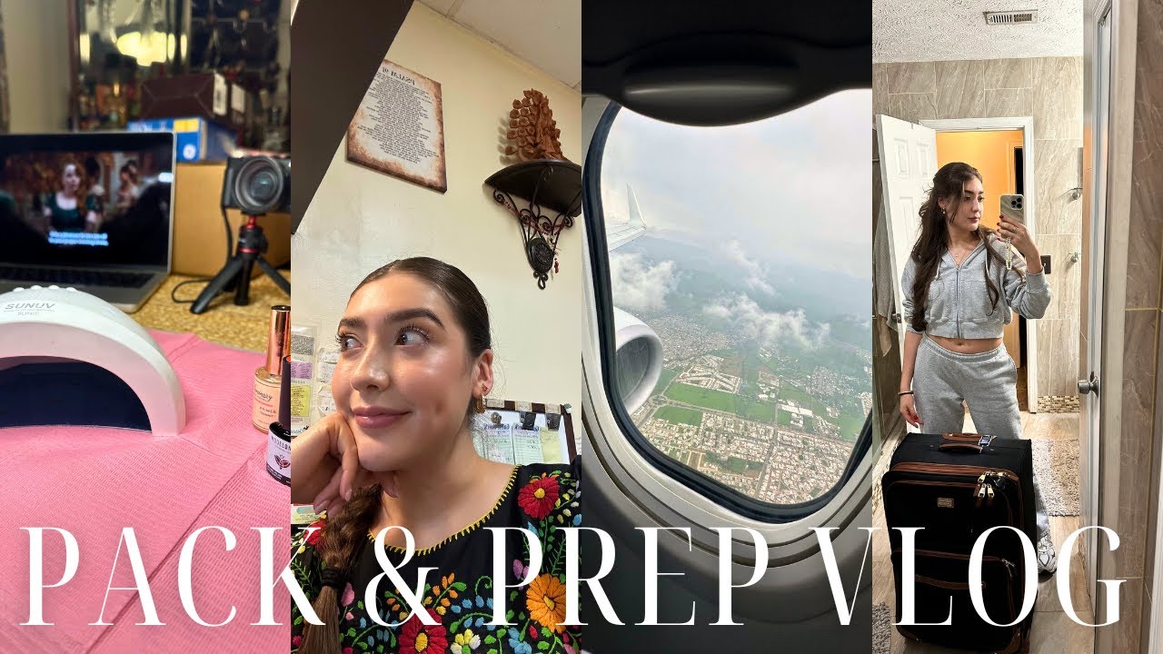 VLOG: new makeup light, pack &  prep for Mexico!