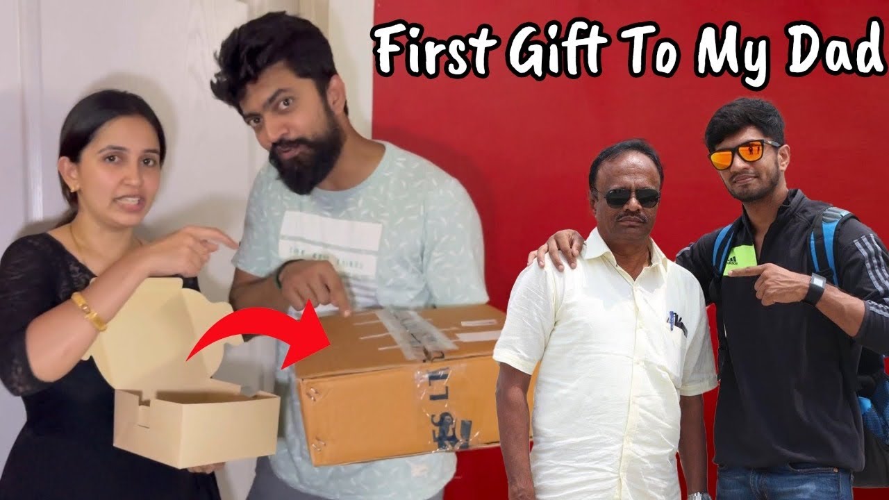 My first ever gift to my dad ♥️ Happy birthday dad 😍 #loveyoudad