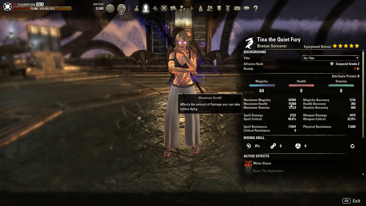 Magicka Sorcerer DPS - CWC (no pet)